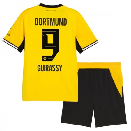 Camisola Borussia Dortmund Guirassy 9 Criança 1º Equipamento 2026-27 Manga Curta
