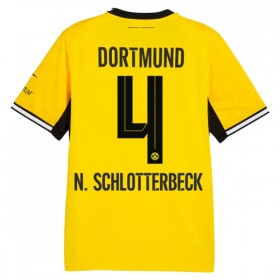 Camisola Borussia Dortmund N. Schlotterbeck 4 1º Equipamento 2026-27 Manga Curta
