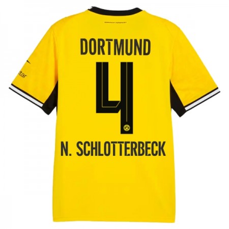 Camisola Borussia Dortmund N. Schlotterbeck 4 1º Equipamento 2026-27 Manga Curta
