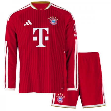 Camisola FC Bayern München Criança 1º Equipamento 2026-27 Manga Comprida