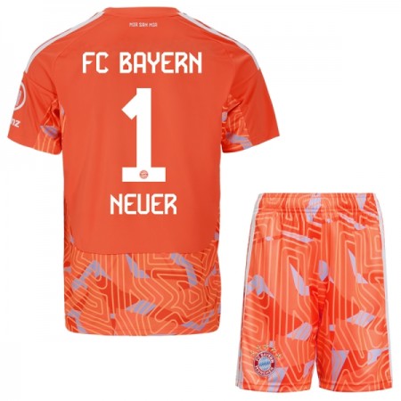 Camisola FC Bayern München Neuer 1 Guarda Redes Criança 2º Equipamento 2026-27 Manga Curta