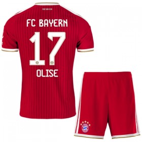 Camisola FC Bayern München Olise 17 Criança 1º Equipamento 2026-27 Manga Curta