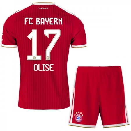 Camisola FC Bayern München Olise 17 Criança 1º Equipamento 2026-27 Manga Curta