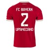 Camisola FC Bayern München Upamecano 2 1º Equipamento 2026-27 Manga Curta