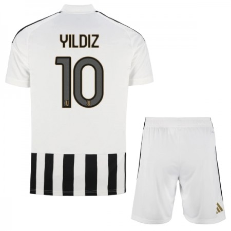 Camisola Juventus Yildiz 10 Criança 1º Equipamento 2026-27 Manga Curta