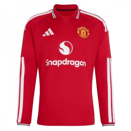 Camisola Manchester United 1º Equipamento 2026-27 Manga Comprida