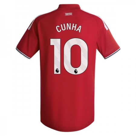 Camisola Manchester United Cunha 10 1º Equipamento 2026-27 Manga Curta