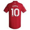 Camisola Manchester United Cunha 10 Criança 1º Equipamento 2026-27 Manga Curta