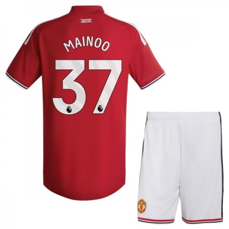 Camisola Manchester United Mainoo 37 Criança 1º Equipamento 2026-27 Manga Curta
