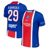 Camisola Paris Saint-Germain Bradley Barcola 29 1º Equipamento 2026-27 Manga Curta