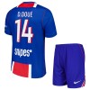 Camisola Paris Saint-Germain Desire Doue 14 Criança 1º Equipamento 2026-27 Manga Curta
