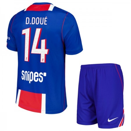 Camisola Paris Saint-Germain Desire Doue 14 Criança 1º Equipamento 2026-27 Manga Curta