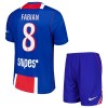 Camisola Paris Saint-Germain Fabian 8 Criança 1º Equipamento 2026-27 Manga Curta