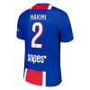 Camisola Paris Saint-Germain Hakimi 2 1º Equipamento 2026-27 Manga Curta