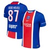 Camisola Paris Saint-Germain Joao Neves 87 1º Equipamento 2026-27 Manga Curta