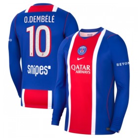 Camisola Paris Saint-Germain O. Dembele 10 1º Equipamento 2026-27 Manga Comprida