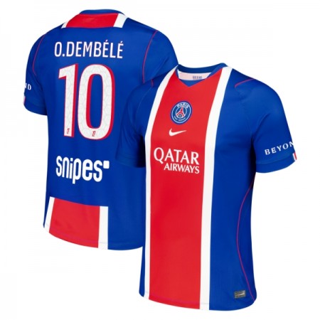 Camisola Paris Saint-Germain O. Dembele 10 1º Equipamento 2026-27 Manga Curta