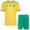 Camisola África do Sul Criança 1º Equipamento Mundial 2026 Manga Curta