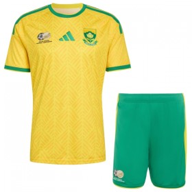Camisola África do Sul Criança 1º Equipamento Mundial 2026 Manga Curta