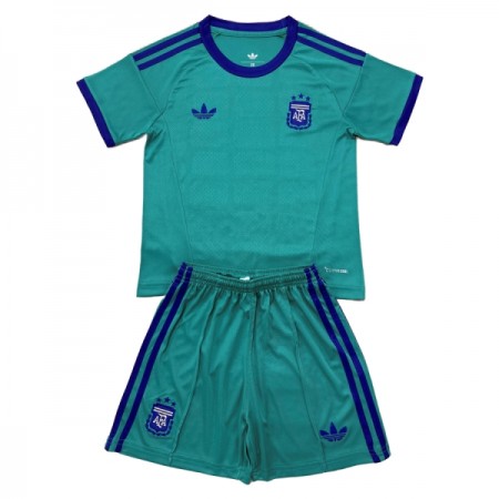 Camisola Argentina Guarda Redes Criança 2º Equipamento Mundial 2026 Manga Curta