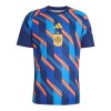 Camisola Espanha Pre-Match Mundial 2026 Manga Curta
