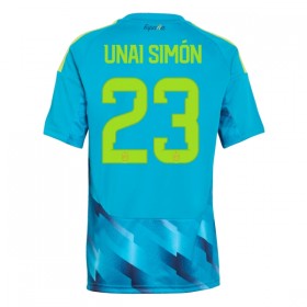 Camisola Espanha Unai Simon 23 Guarda Redes Mundial 2026 Manga Curta
