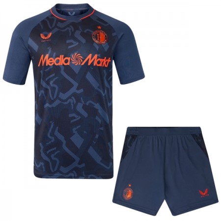 Camisola Feyenoord Rotterdam Criança 3º Equipamento 2026-27 Manga Curta