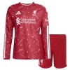 Camisola Liverpool Criança 1º Equipamento 2026-27 Manga Comprida