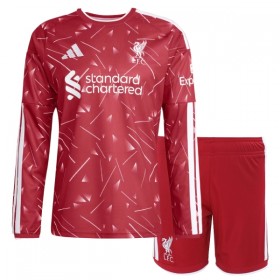 Camisola Liverpool Criança 1º Equipamento 2026-27 Manga Comprida
