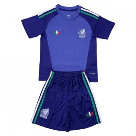 Camisola México Guarda Redes Criança 2º Equipamento Mundial 2026 Manga Curta