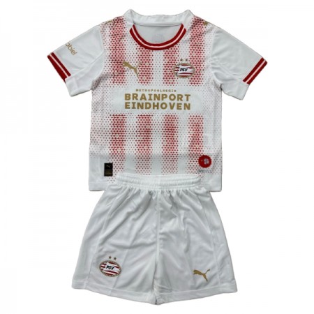 Camisola PSV Eindhoven Criança 4º Equipamento 2025-26 Manga Curta
