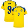 Camisola Suécia Isak 9 1º Equipamento Mundial 2026 Manga Curta