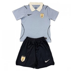 Camisola Uruguai Criança 1º Equipamento Mundial 2026 Manga Curta