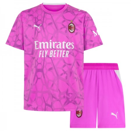 Camisola AC Milan Guarda Redes Criança 2º Equipamento 2026-27 Manga Curta