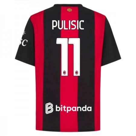 Camisola AC Milan Pulisic 11 1º Equipamento 2026-27 Manga Curta