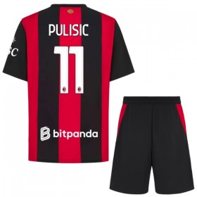 Camisola AC Milan Pulisic 11 Criança 1º Equipamento 2026-27 Manga Curta