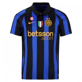 Camisola Inter de Milão Dimarco 32 Criança 1º Equipamento 2026-27 Manga Curta