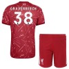 Camisola Liverpool Gravenberch 38 Criança 1º Equipamento 2026-27 Manga Curta