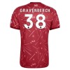 Camisola Liverpool Gravenberch 38 Criança 1º Equipamento 2026-27 Manga Curta