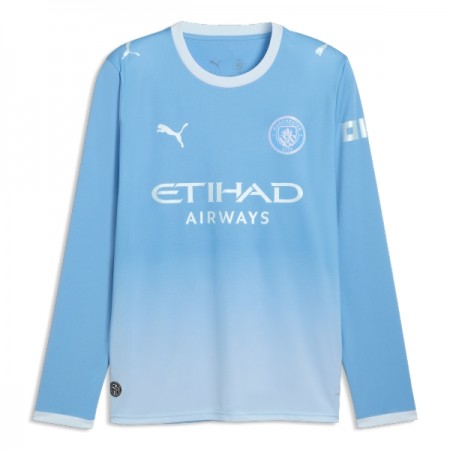 Camisola Manchester City 1º Equipamento 2026-27 Manga Comprida