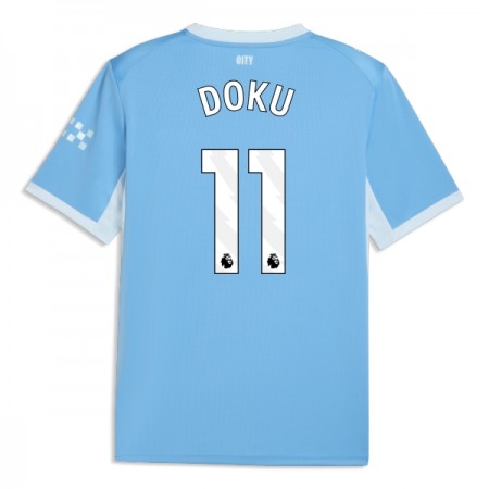 Camisola Manchester City Doku 11 1º Equipamento 2026-27 Manga Curta