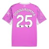 Camisola Manchester City Donnarumma 25 Guarda Redes 2º Equipamento 2026-27 Rosa Manga Curta