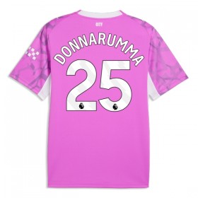 Camisola Manchester City Donnarumma 25 Guarda Redes 2º Equipamento 2026-27 Rosa Manga Curta