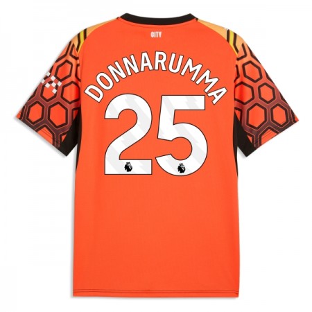 Camisola Manchester City Donnarumma 25 Guarda Redes 3º Equipamento 2026-27 Laranja Manga Curta