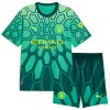 Camisola Manchester City Donnarumma 25 Guarda Redes Criança 1º Equipamento 2026-27 Verde Manga Curta