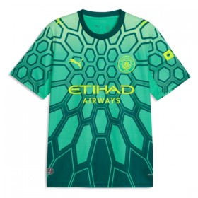 Camisola Manchester City Guarda Redes 1º Equipamento 2026-27 Verde Manga Curta