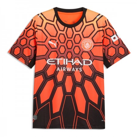 Camisola Manchester City Guarda Redes 3º Equipamento 2026-27 Laranja Manga Curta