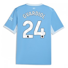 Camisola Manchester City Gvardiol 24 1º Equipamento 2026-27 Manga Curta