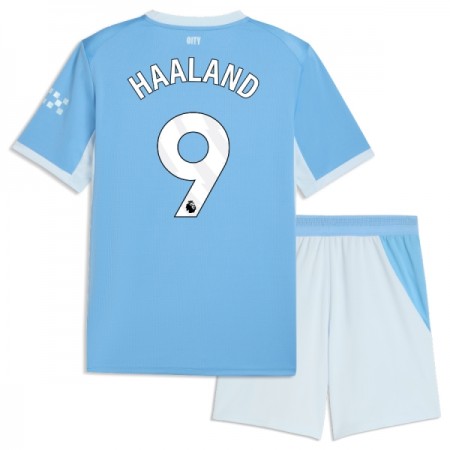Camisola Manchester City Haaland 9 Criança 1º Equipamento 2026-27 Manga Curta