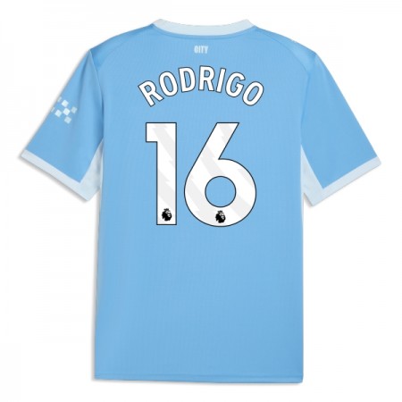 Camisola Manchester City Rodrigo 16 1º Equipamento 2026-27 Manga Curta